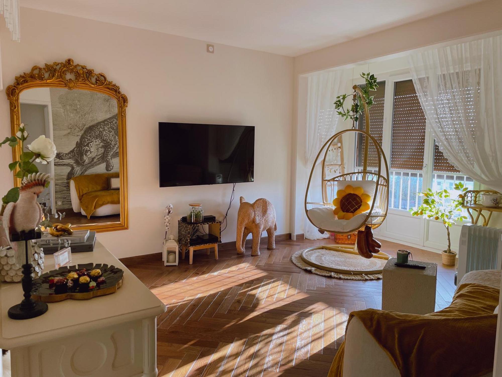 Rose Blossom In Paris Apartment